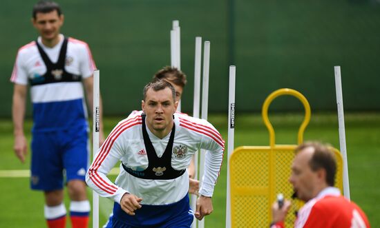 Футбол. Учебно-тренировочный сбор национальной команды 