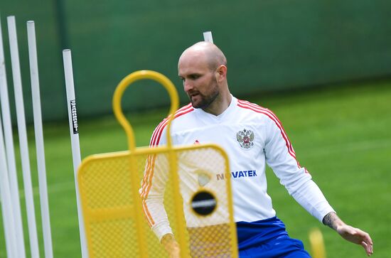 Футбол. Учебно-тренировочный сбор национальной команды 