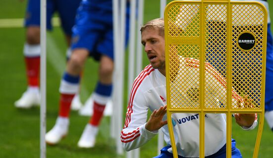 Футбол. Учебно-тренировочный сбор национальной команды 