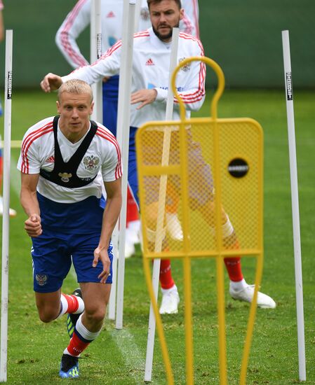 Футбол. Учебно-тренировочный сбор национальной команды 