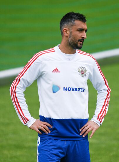 Футбол. Учебно-тренировочный сбор национальной команды 