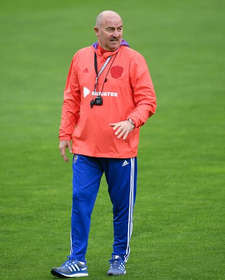 Футбол. Учебно-тренировочный сбор национальной команды 