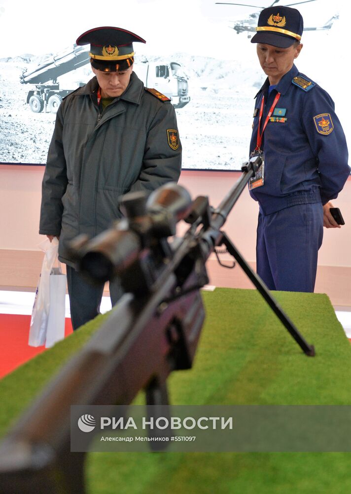 Международная выставка вооружений KADEX-2018 в Астане