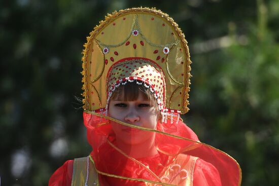 Русский народный праздник «Каравон» в Казани