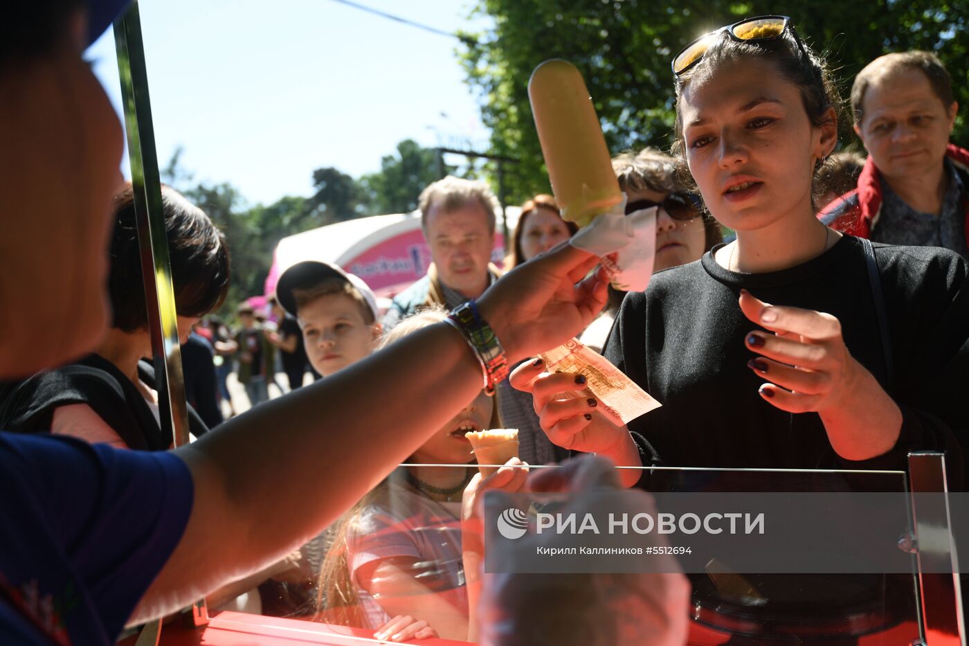 Праздник мороженого в парке Сокольники