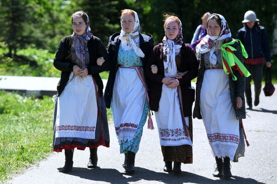 Русский народный праздник «Каравон» в Казани