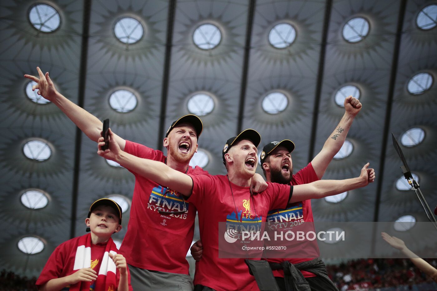 Футбол. Лига чемпионов. Финал. Матч "Реал Мадрид" - "Ливерпуль"