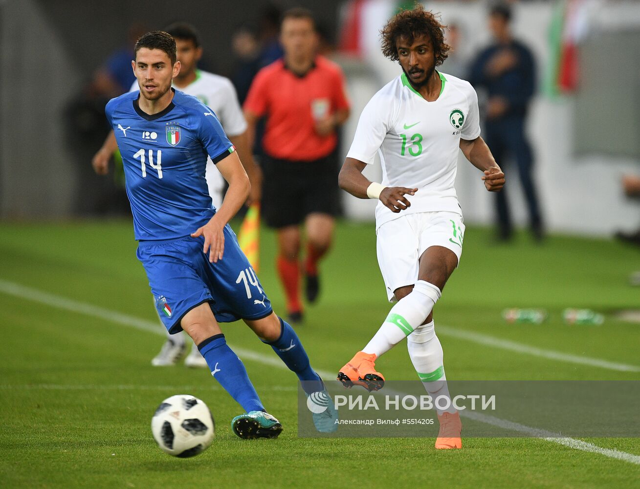 Футбол. Товарищеский матч. Италия - Саудовская Аравия