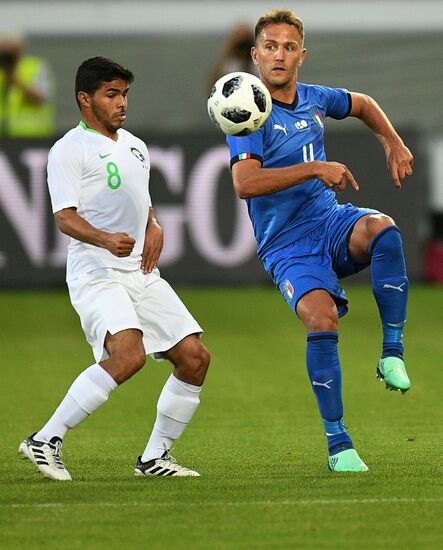 Футбол. Товарищеский матч. Италия - Саудовская Аравия