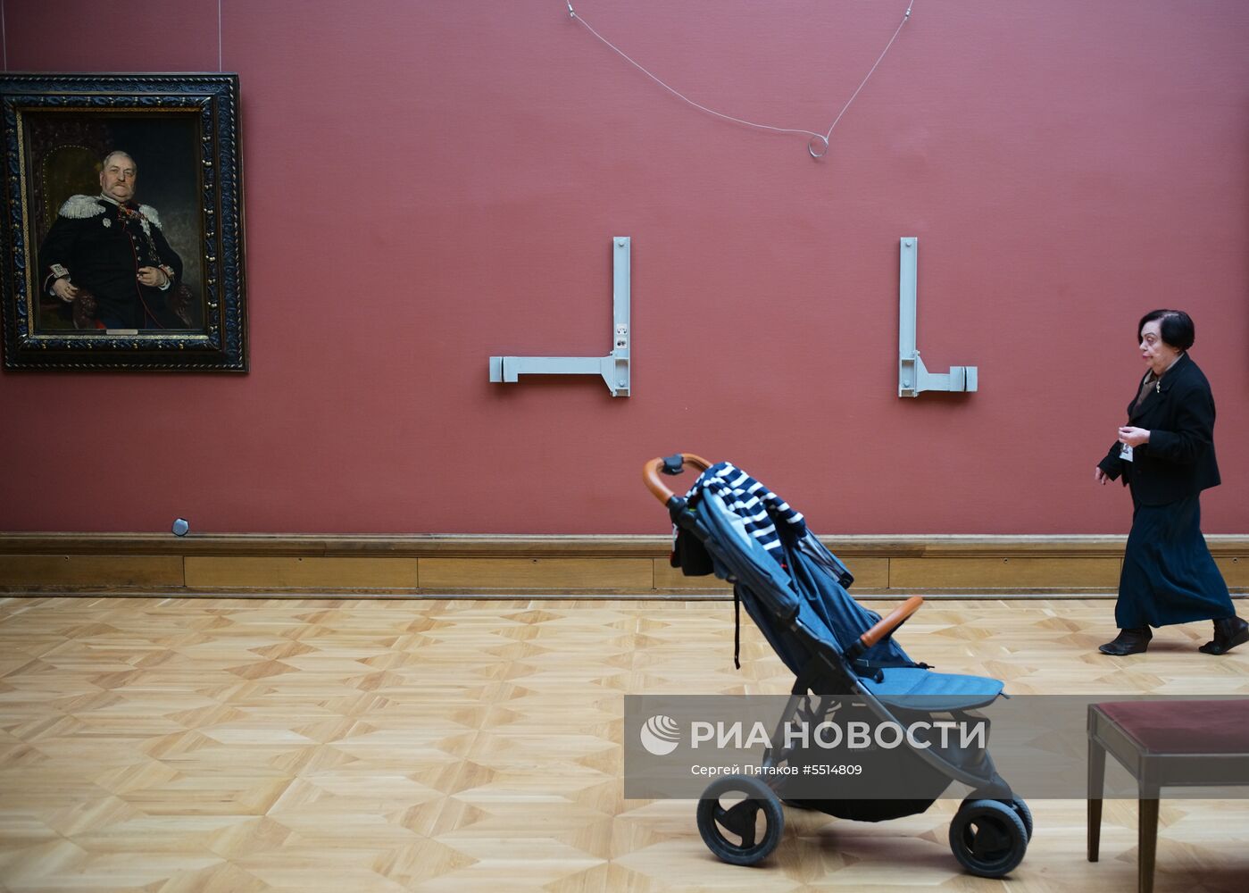 Зал художника И. Репина в Третьяковской галерее