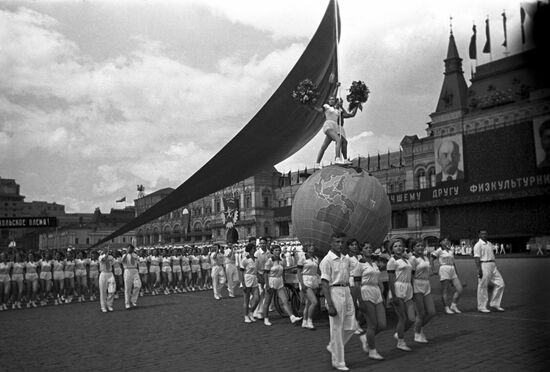 Физкультурный парад на Красной площади