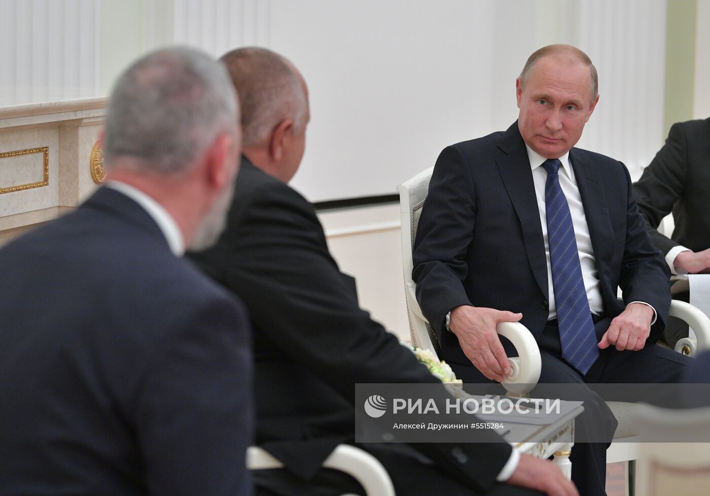 Президент РФ В. Путин встретился с премьер-министром Болгарии Б. Борисовым
