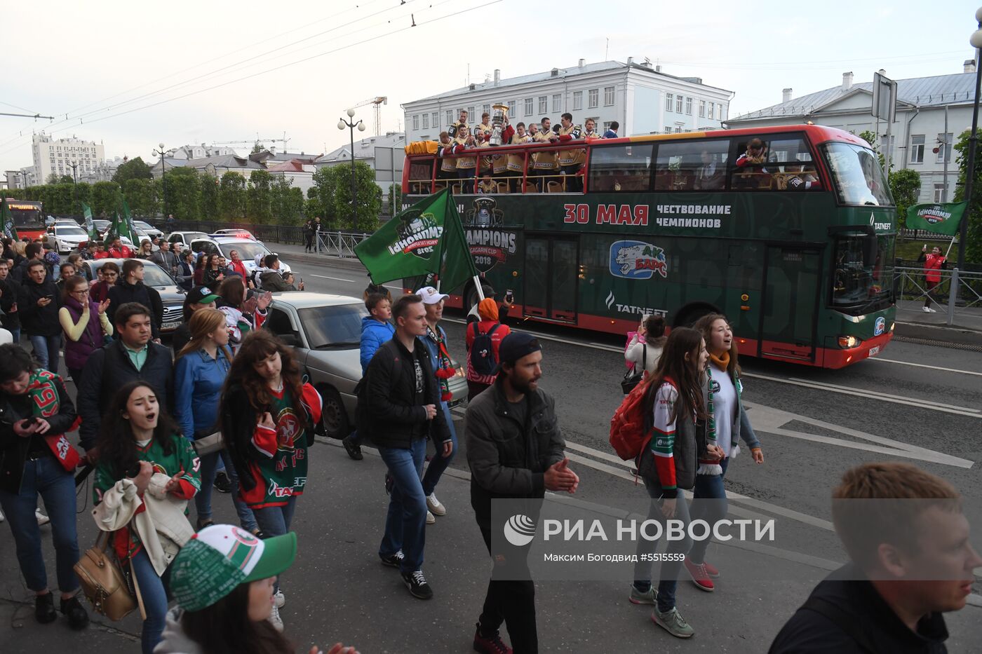 Чемпионский парад ХК "Ак Барс"