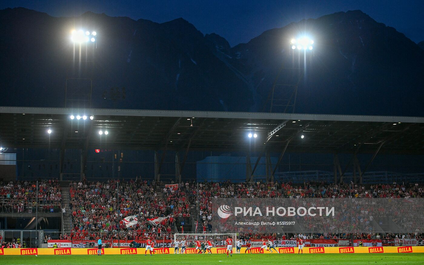 Футбол. Товарищеский матч. Австрия - Россия