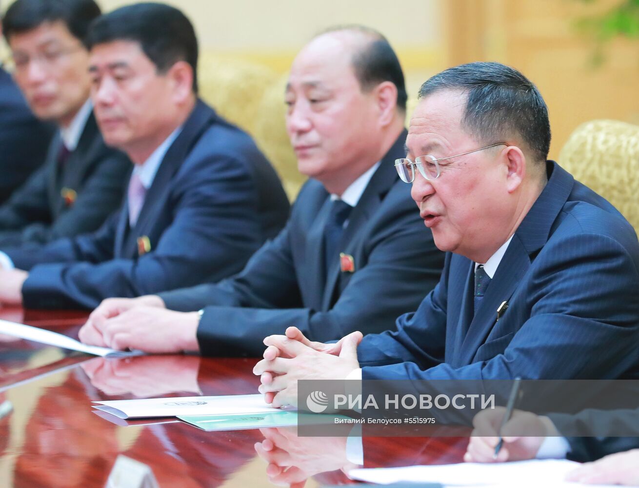 Визит главы МИД РФ С. Лаврова в Северную Корею