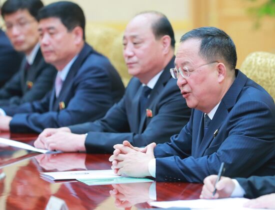 Визит главы МИД РФ С. Лаврова в Северную Корею