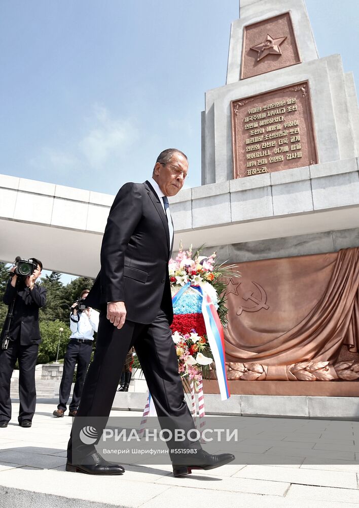 Визит главы МИД РФ С. Лаврова в Северную Корею