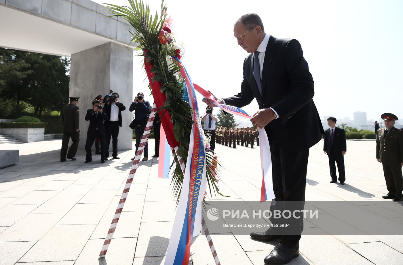 Визит главы МИД РФ С. Лаврова в Северную Корею