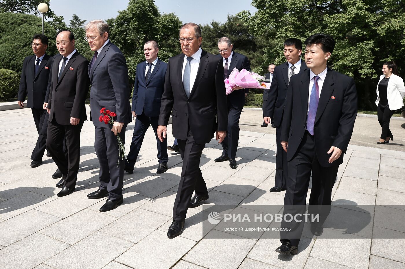 Визит главы МИД РФ С. Лаврова в Северную Корею