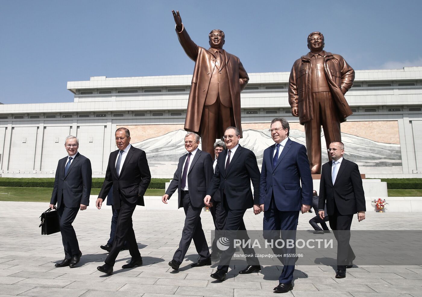 Визит главы МИД РФ С. Лаврова в Северную Корею