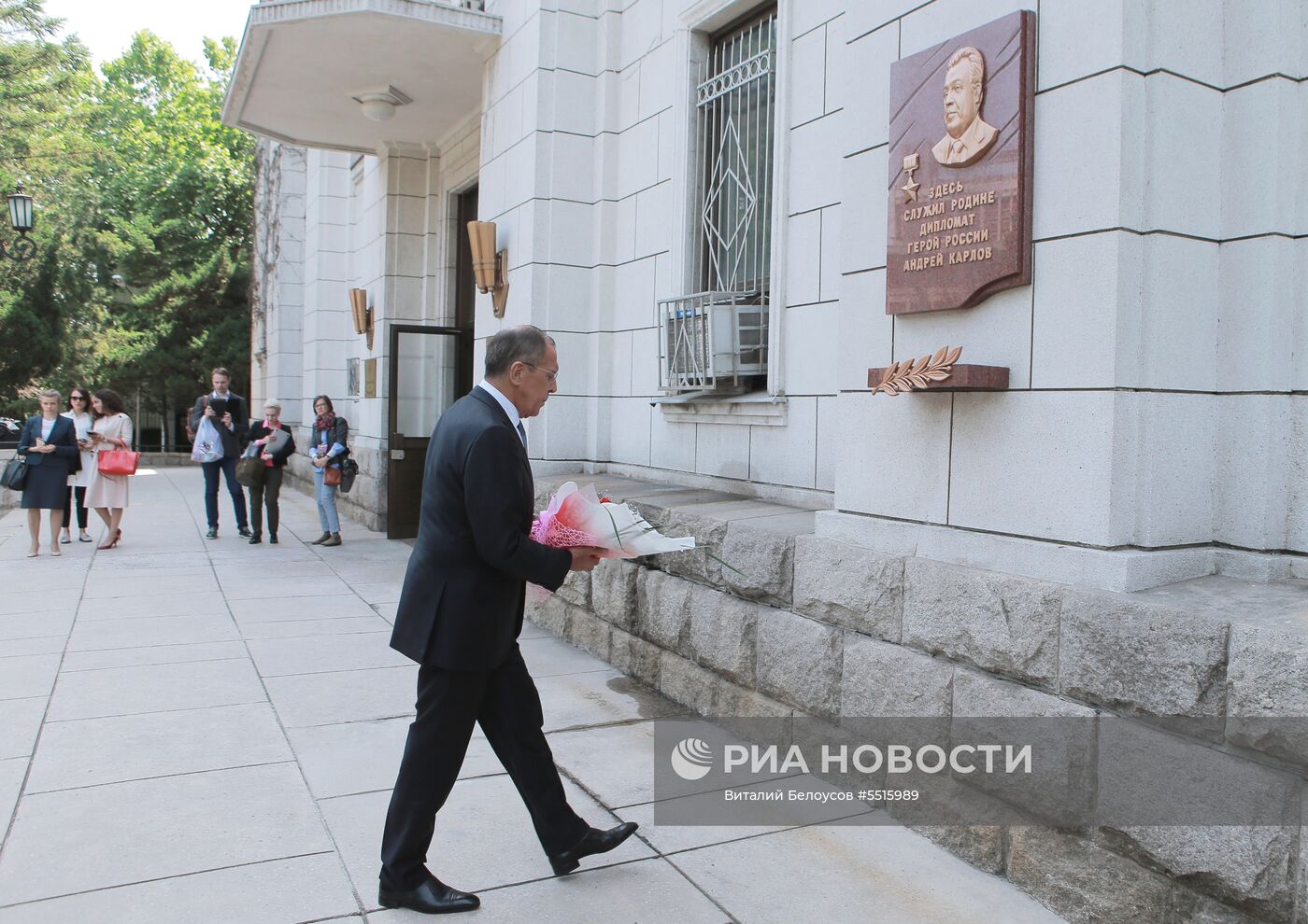 Визит главы МИД РФ С. Лаврова в Северную Корею