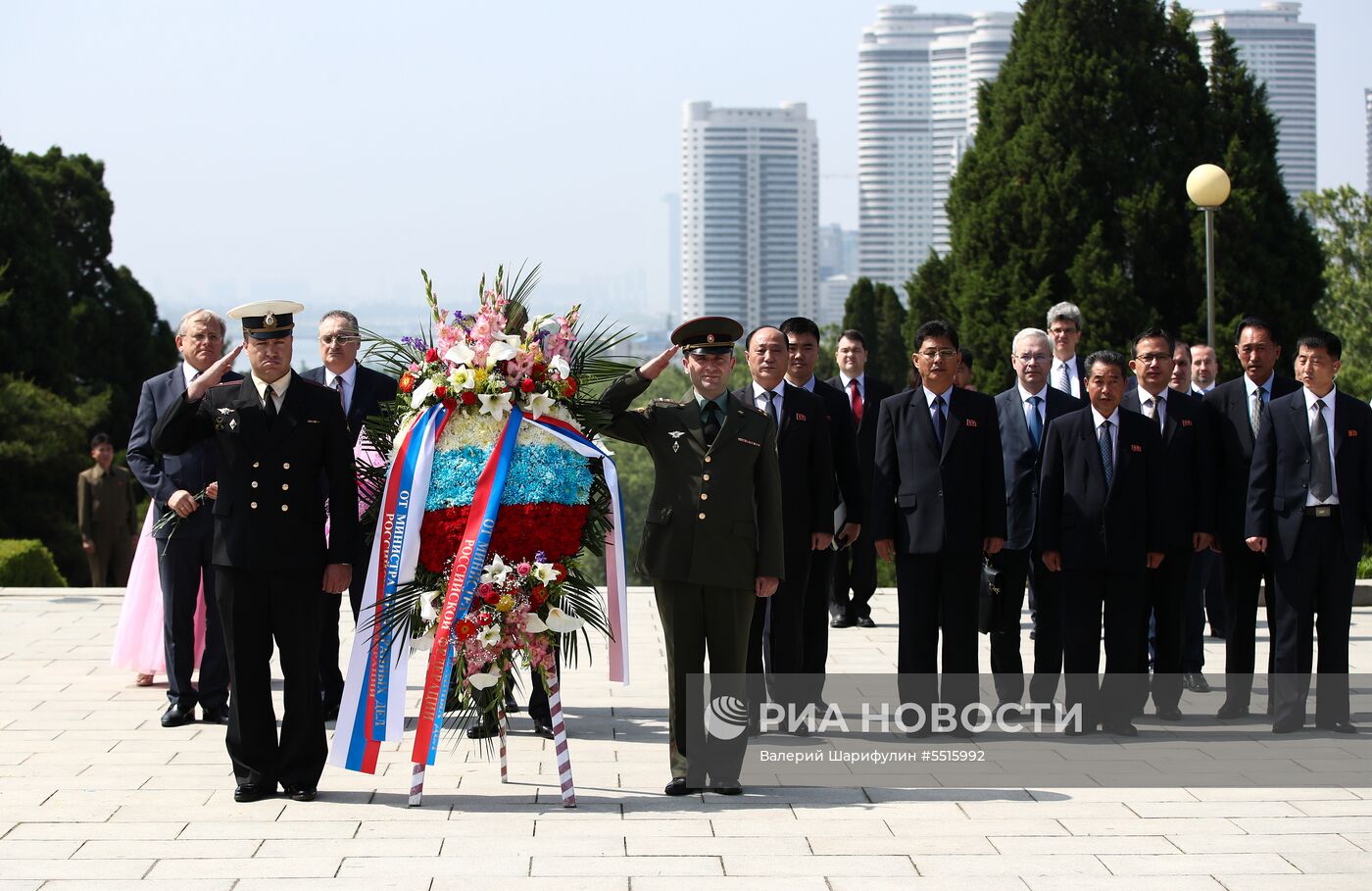 Визит главы МИД РФ С. Лаврова в Северную Корею