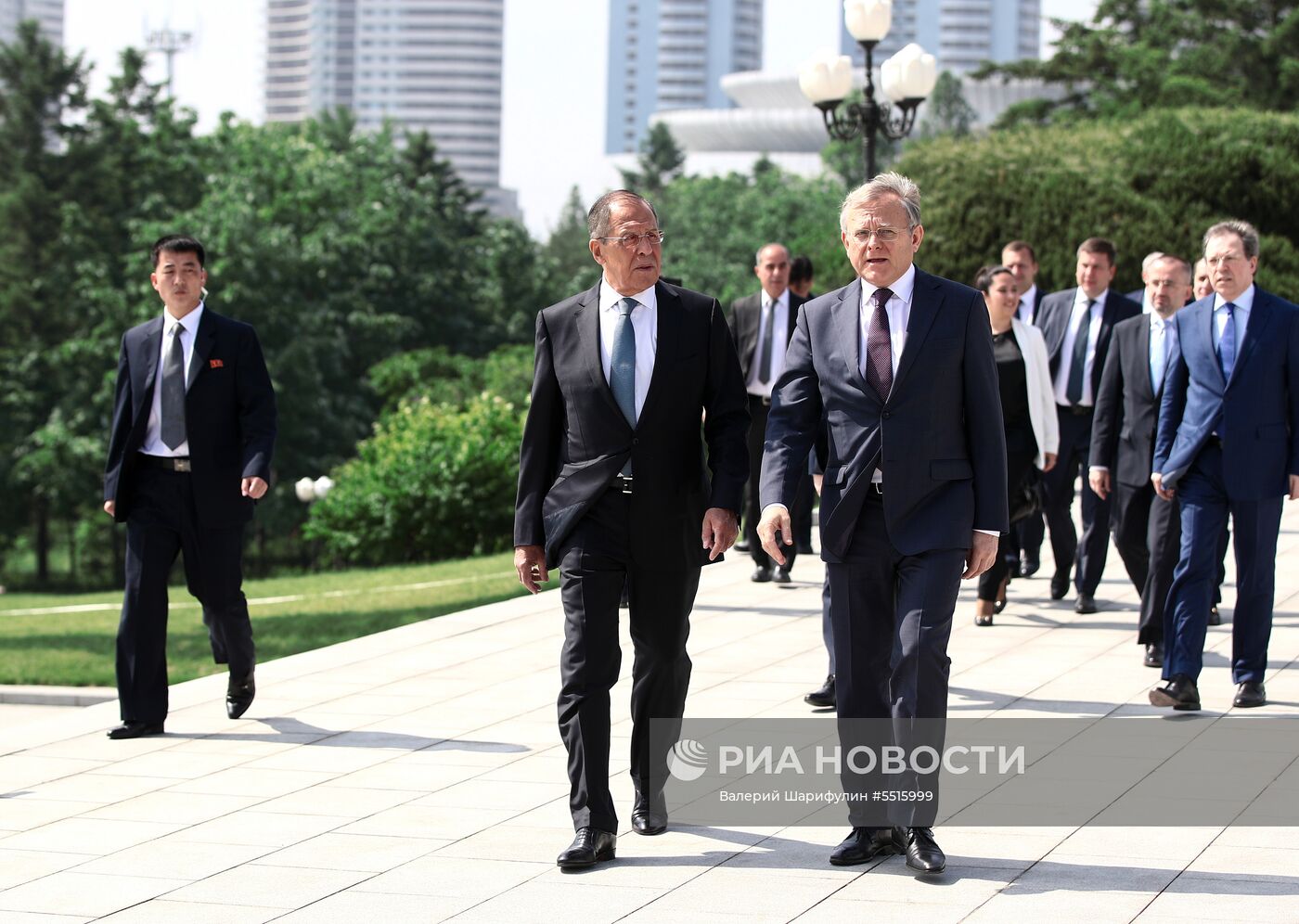 Визит главы МИД РФ С. Лаврова в Северную Корею