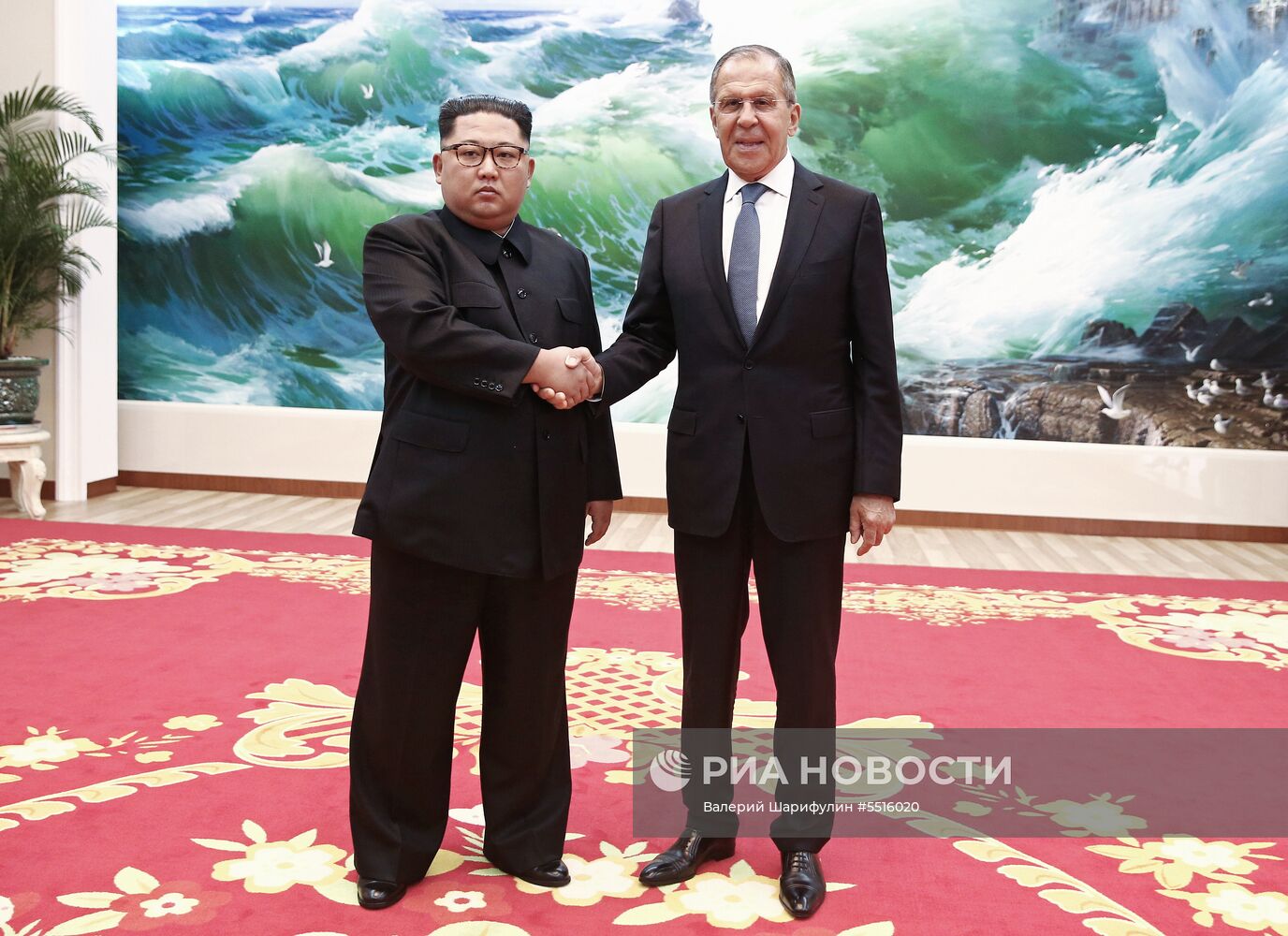 Визит главы МИД РФ С. Лаврова в Северную Корею