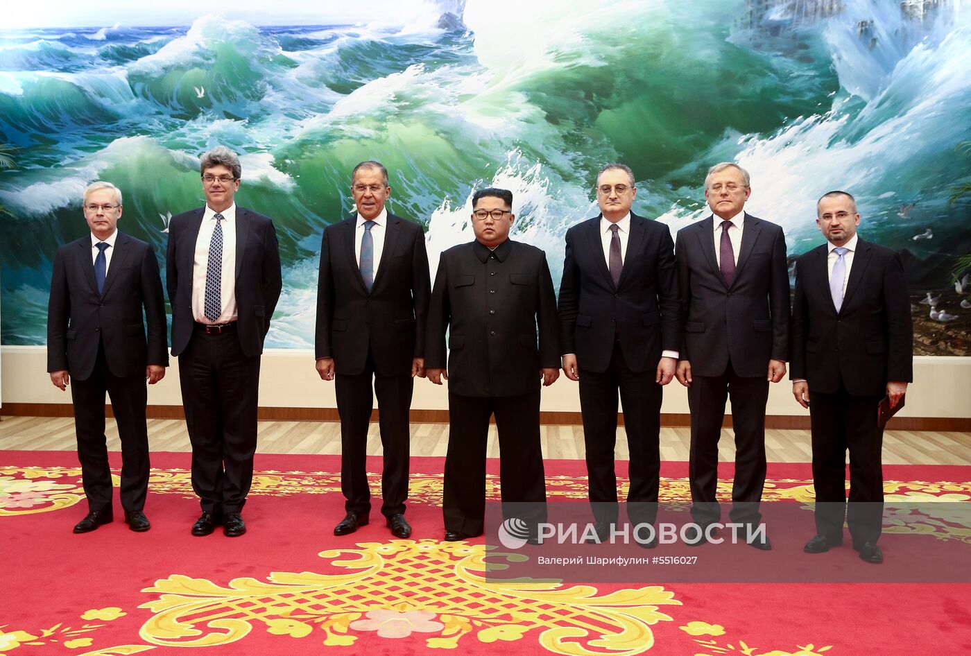 Визит главы МИД РФ С. Лаврова в Северную Корею