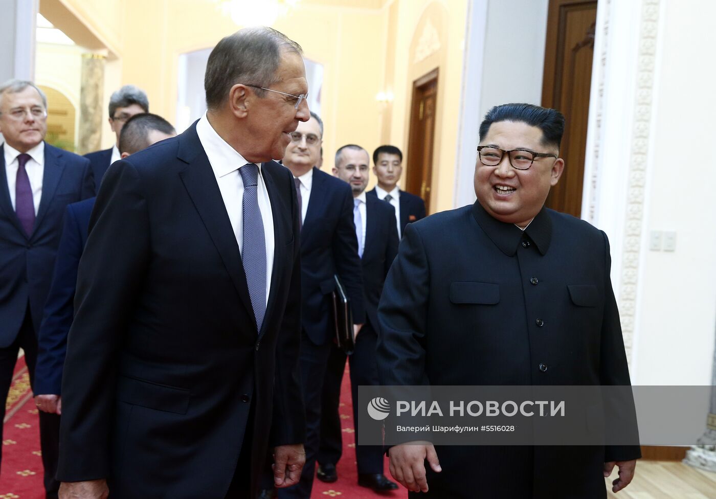 Визит главы МИД РФ С. Лаврова в Северную Корею