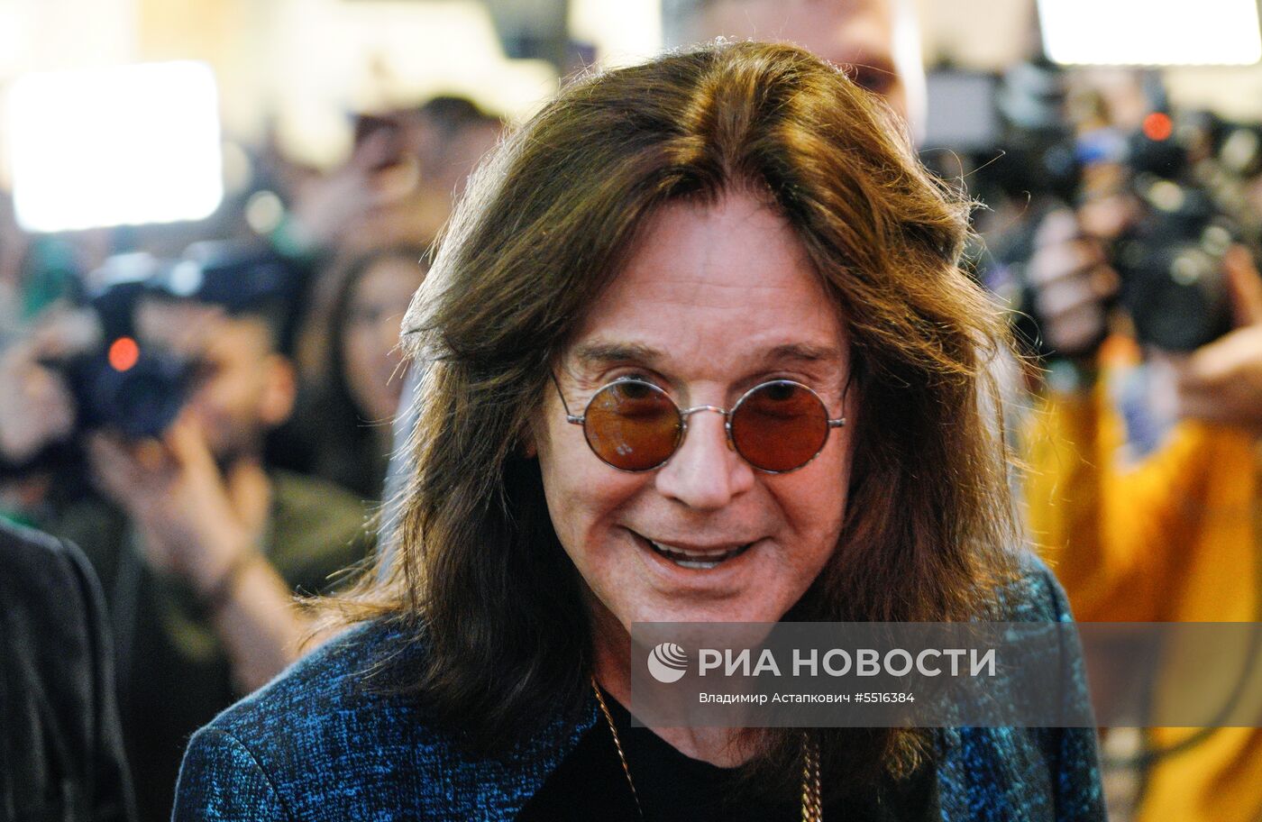 Оззи Озборн подписал именную звезду на аллее Славы в Vegas Крокус Сити