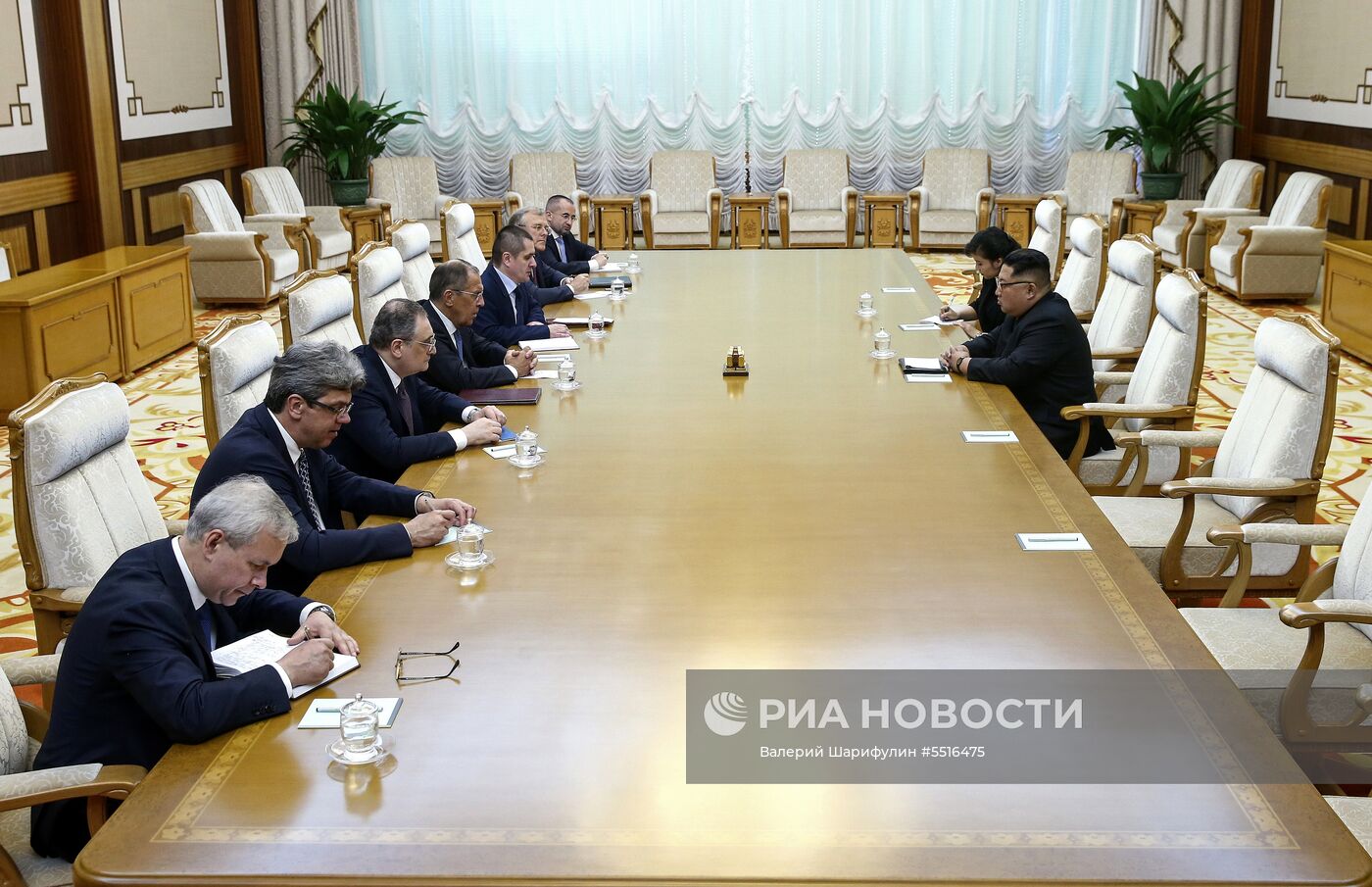 Визит главы МИД РФ С. Лаврова в Северную Корею