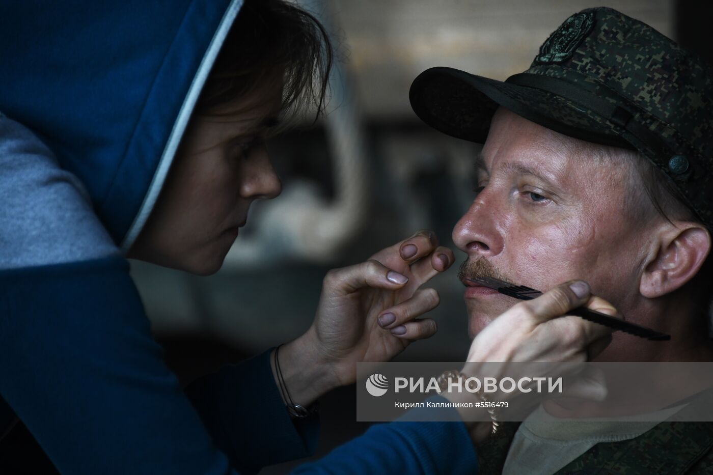 Съемки фильма "Волшебник"