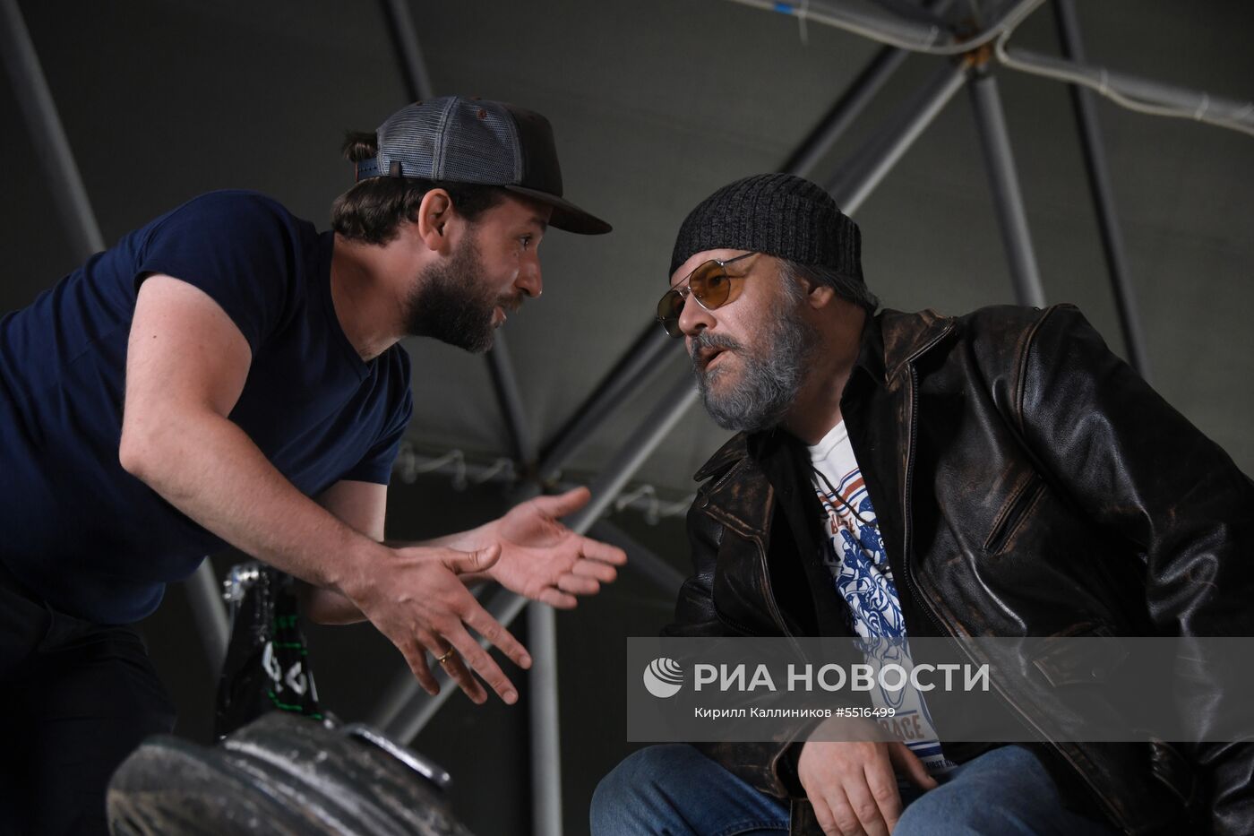 Съемки фильма "Волшебник"