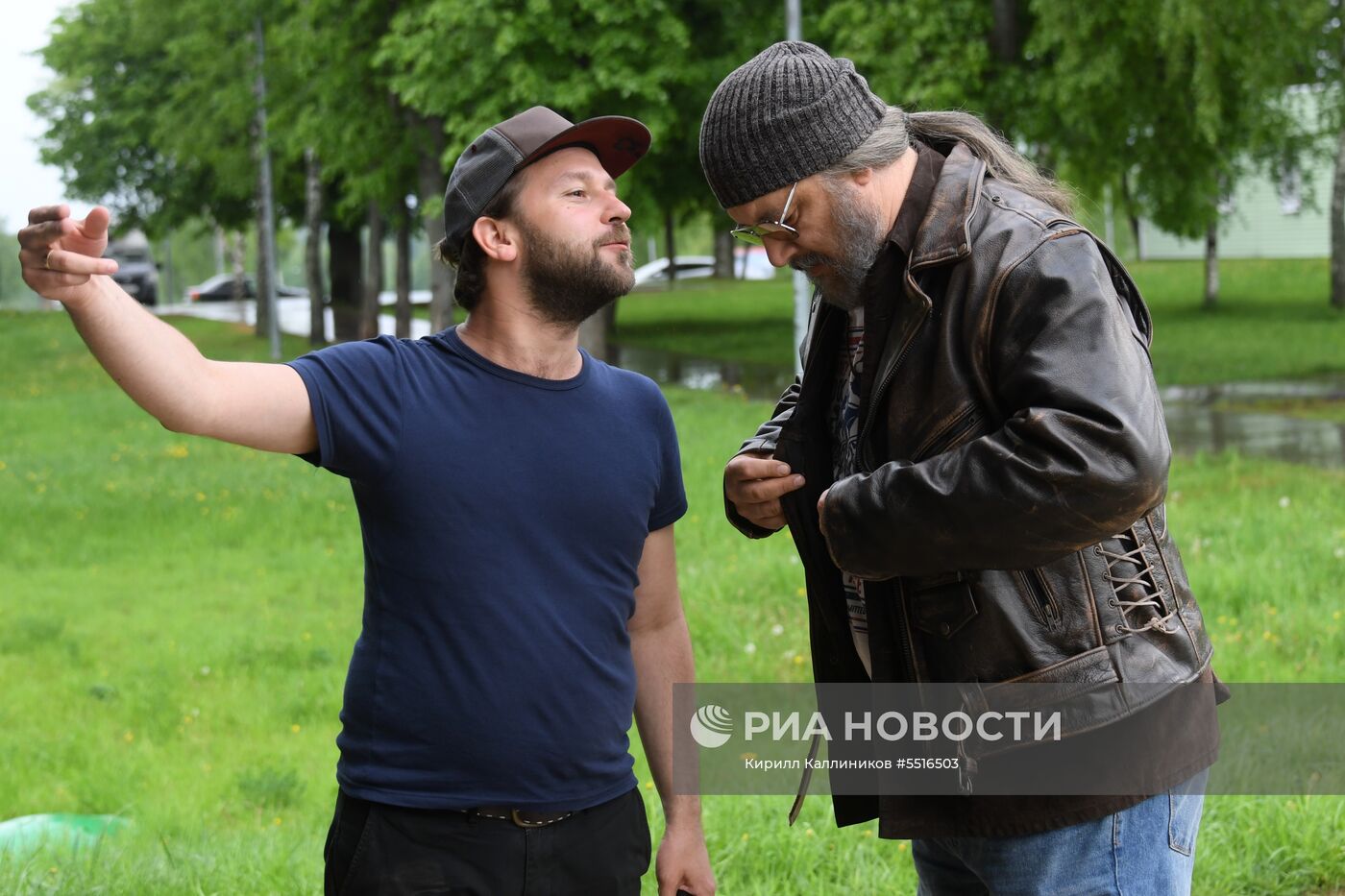 Съемки фильма "Волшебник"