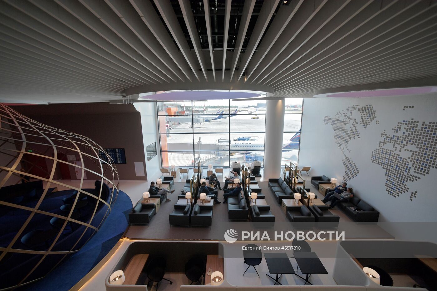 Новый пассажирский терминал B аэропорта "Шереметьево"