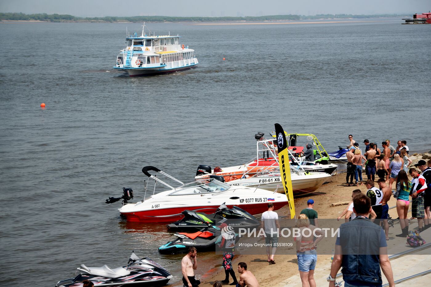 Открытие летнего сезона Aquafest 2018 в Хабаровске