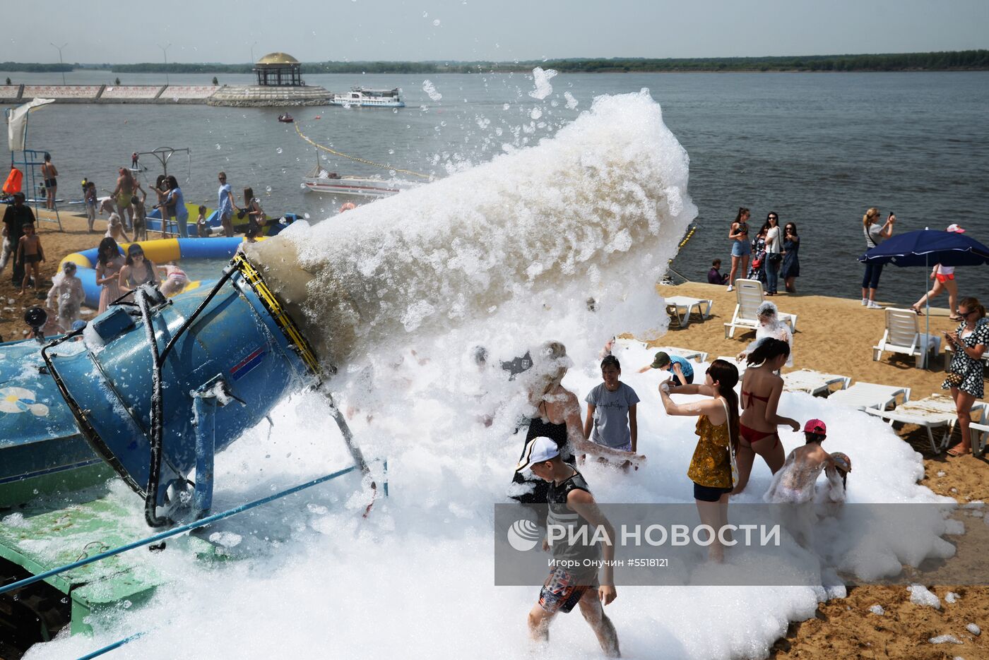 Открытие летнего сезона Aquafest 2018 в Хабаровске