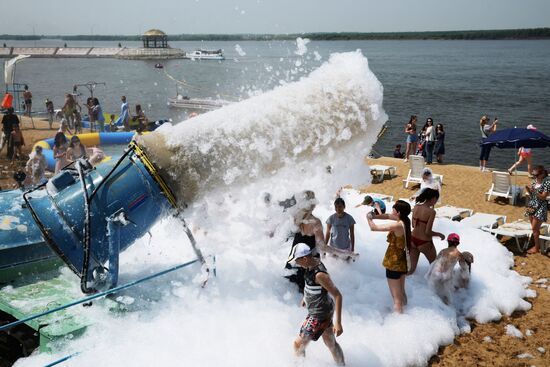 Открытие летнего сезона Aquafest 2018 в Хабаровске