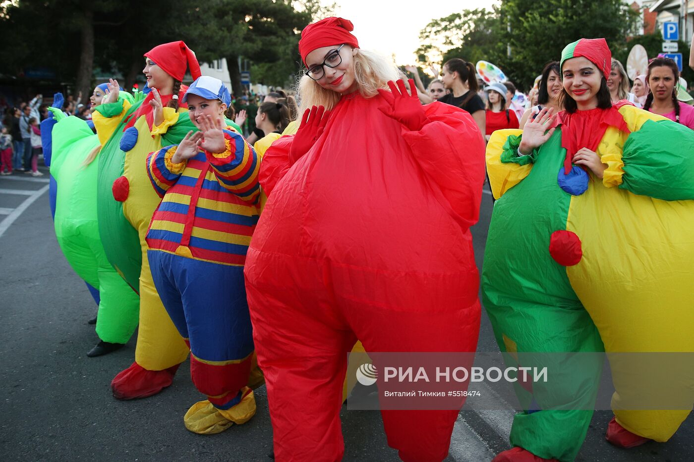 Карнавал в Геленджике