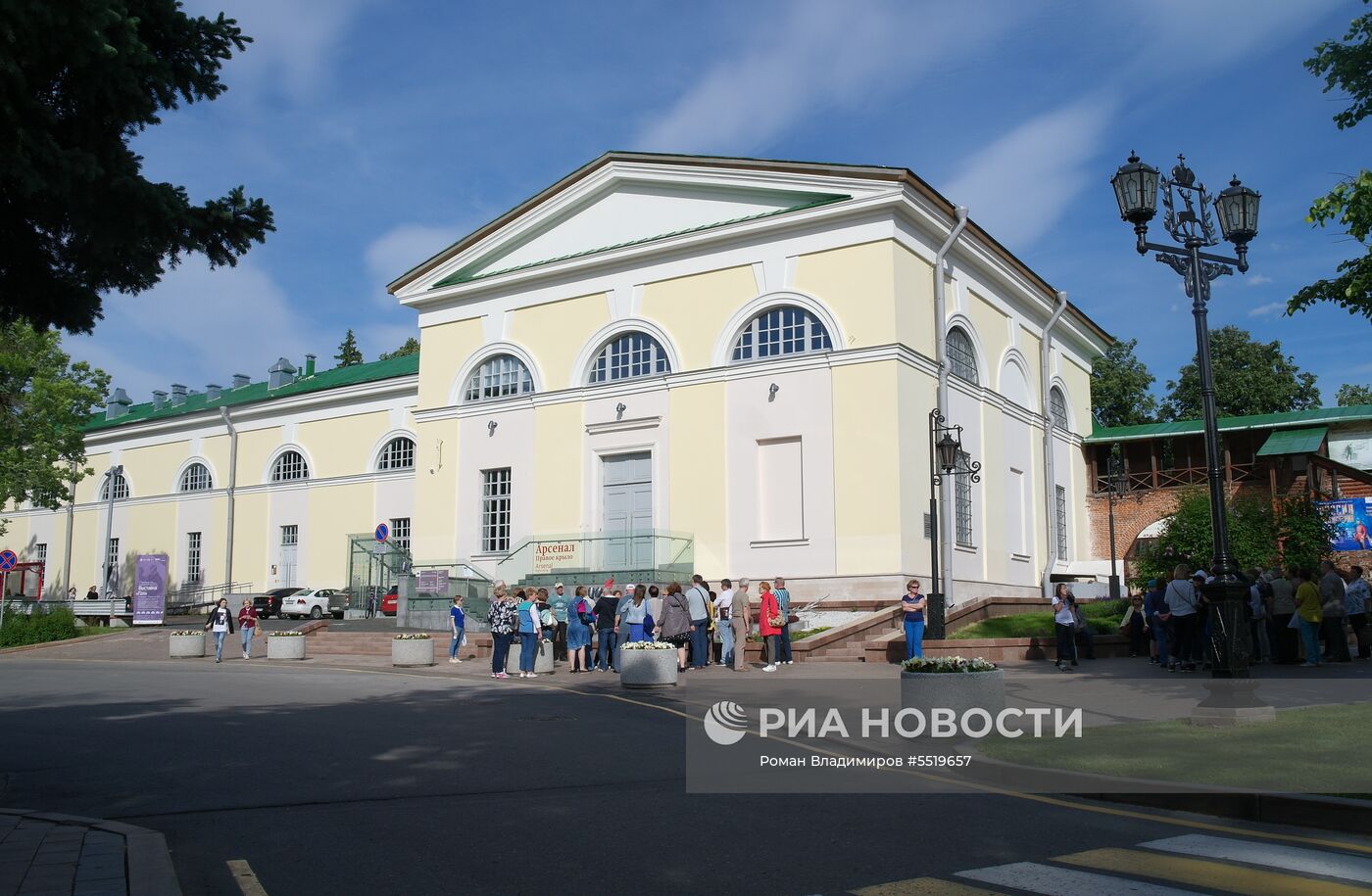 Здание пресс-центра ЧМ-2018 в Нижнем Новгороде