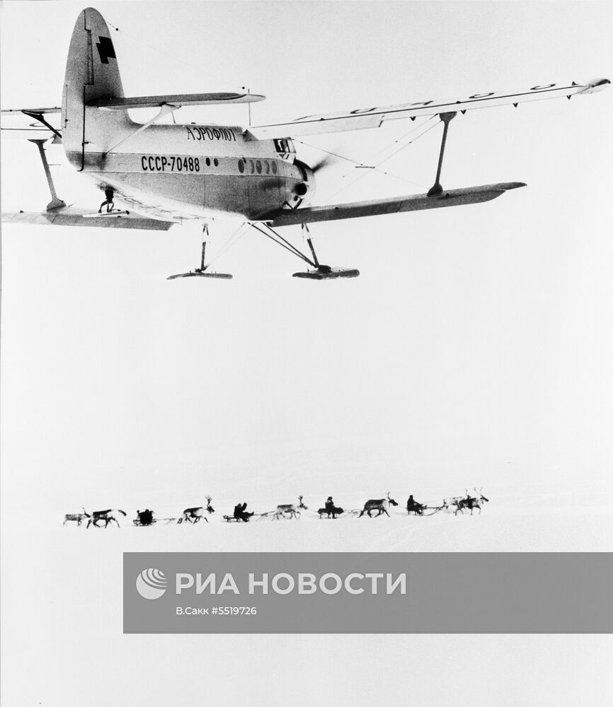 Гонки на оленьих упряжках