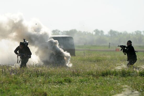 Летно-тактические учения в Ростовской области