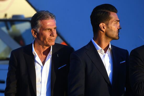 Футбол. ЧМ-2018. Прилет сборной Ирана 