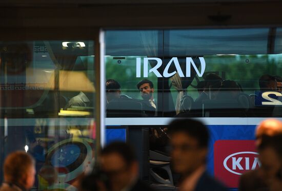 Футбол. ЧМ-2018. Прилет сборной Ирана 