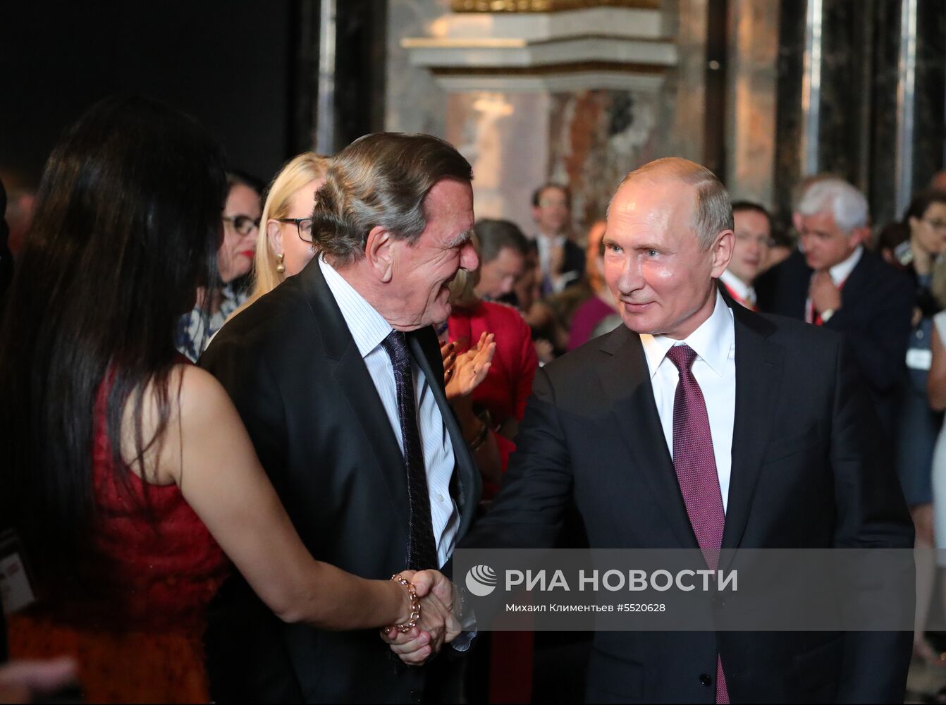 Рабочий визит президента РФ В. Путина в Австрию