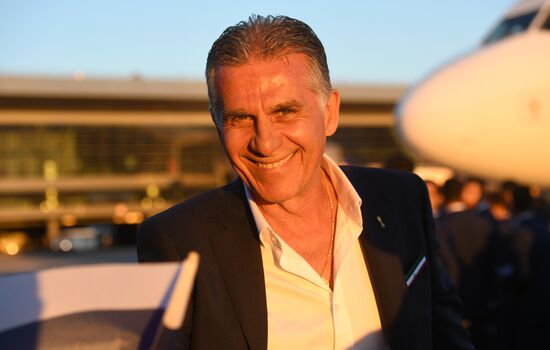 Футбол. ЧМ-2018. Прилет сборной Ирана 