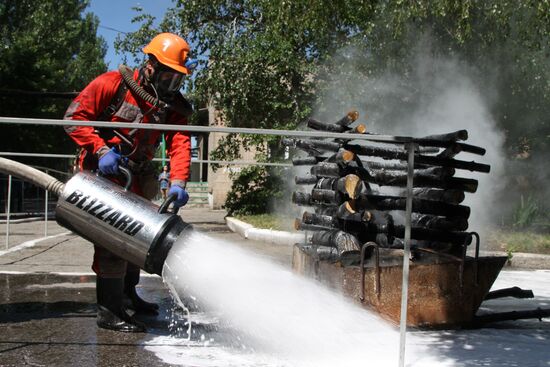 Финал соревнований по тактической подготовке МЧС ДНР
