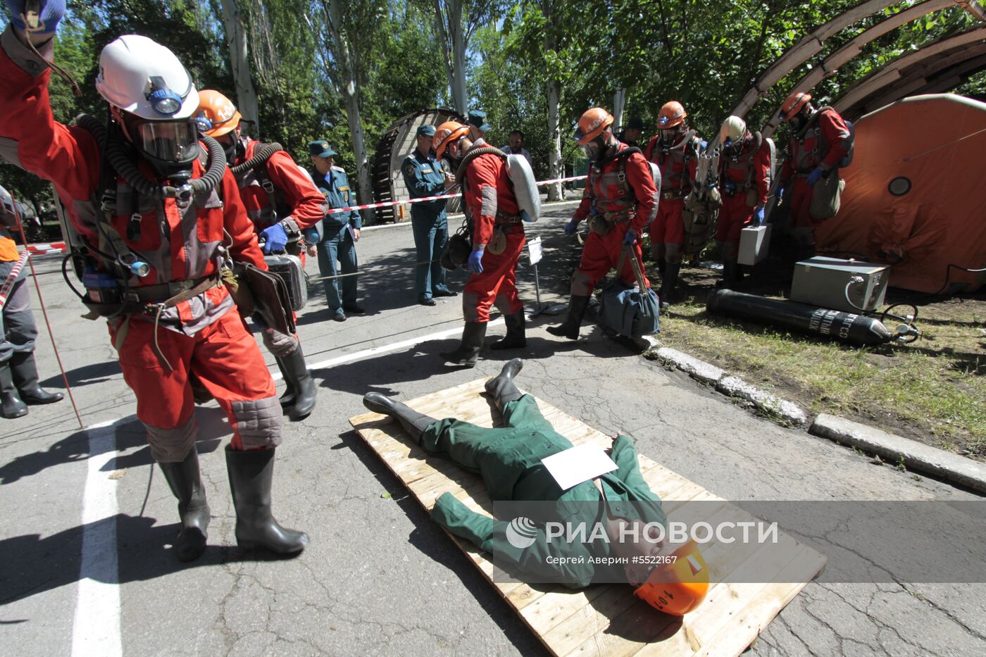 Финал соревнований по тактической подготовке МЧС ДНР