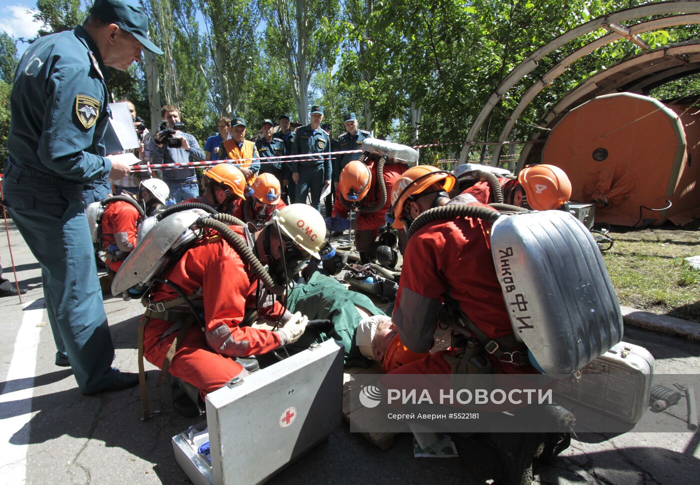 Финал соревнований по тактической подготовке МЧС ДНР